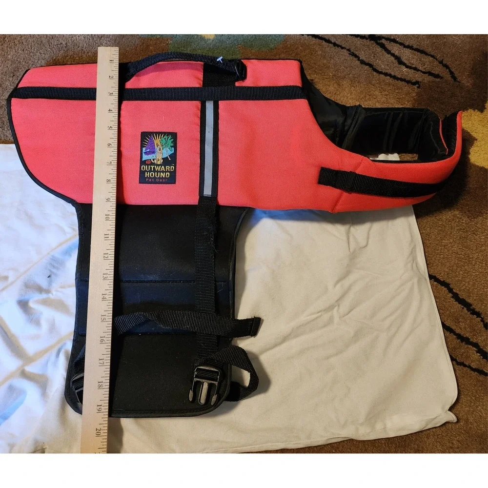 Outward Hound Pet / Dog / Canine Safety Jacket Vest Life Preserver - medium size